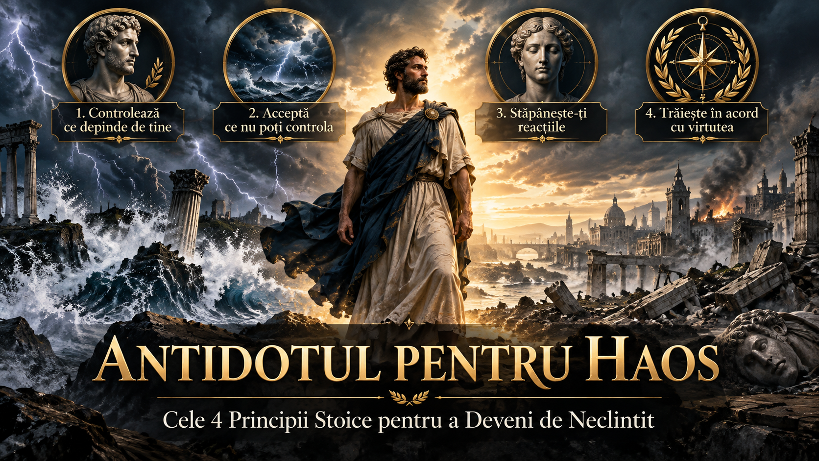 Antidotul pentru haos Patru principii stoice